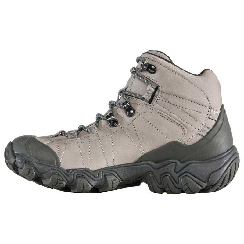 22102 Womens Bridger Mid B DRY FrostGray in side 31793