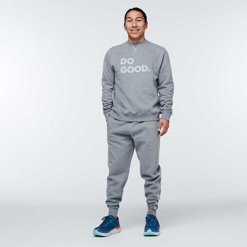 Crew Sweatshirt Do Good Heather Grey 7