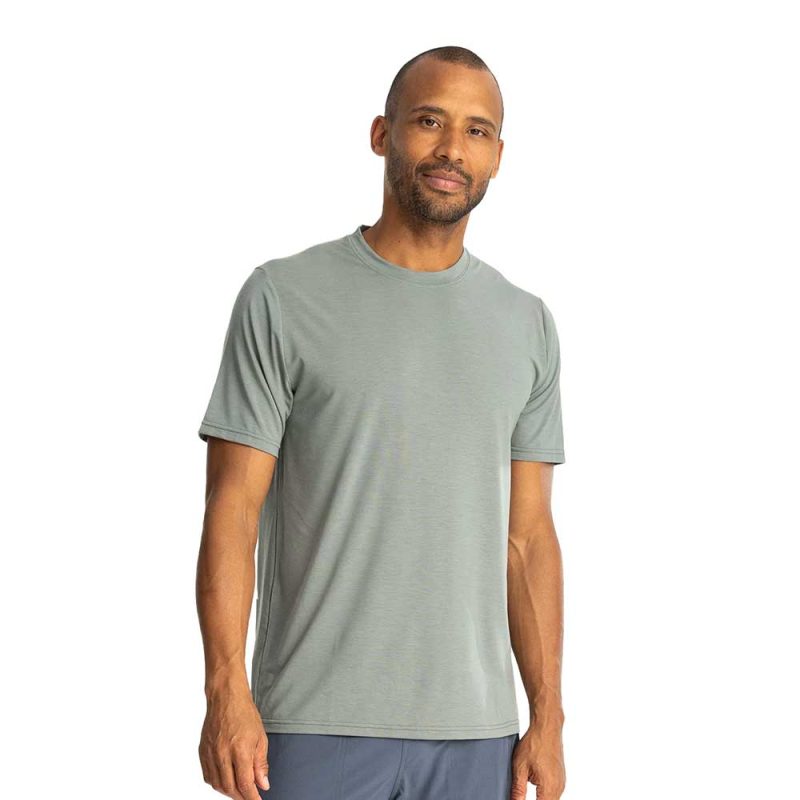 ElevateLightweightTee AgaveGreen Men 1