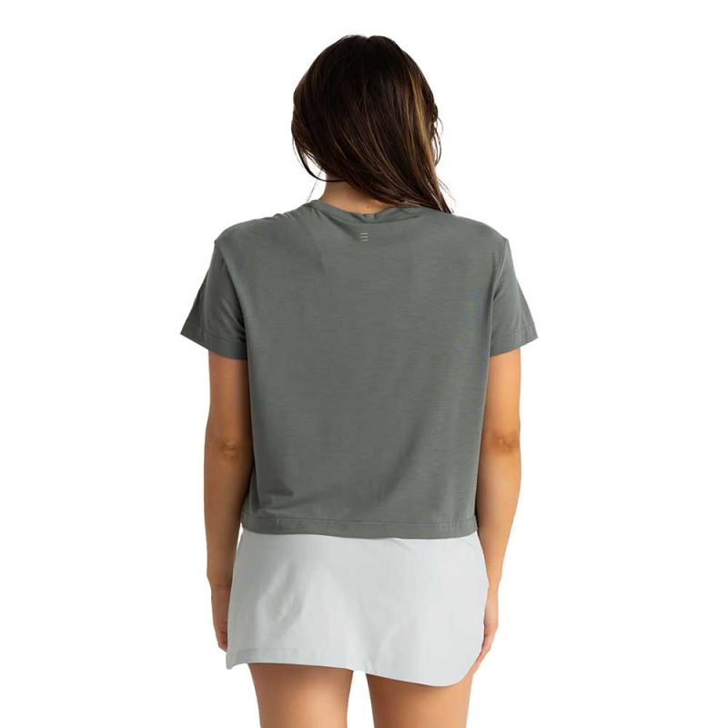 ElevateLightweightTee AgaveGreen Women 2