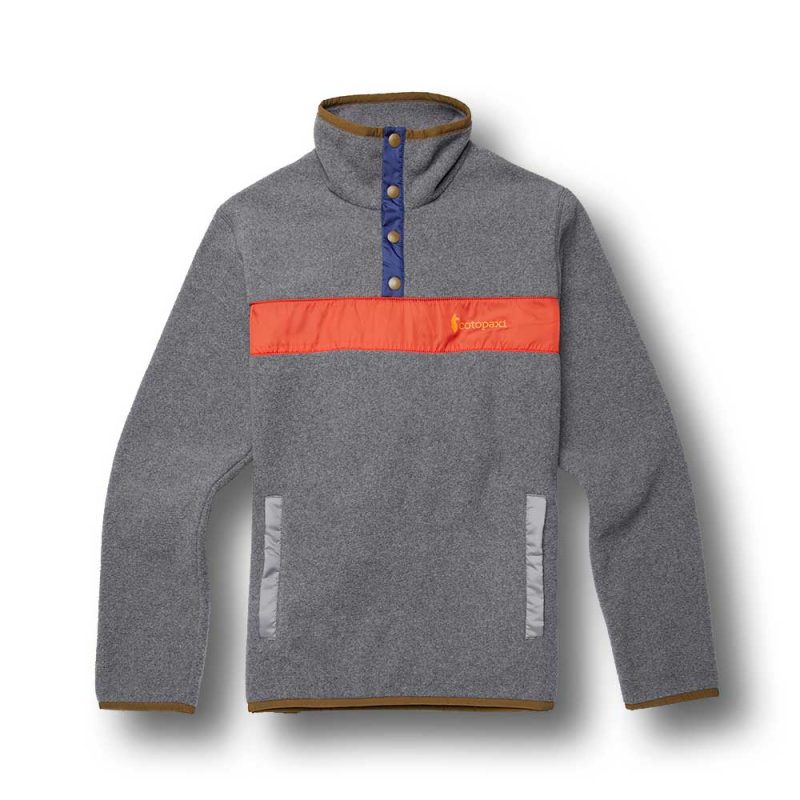 F22 M Teca Fleece Pullover Volcanic Action F