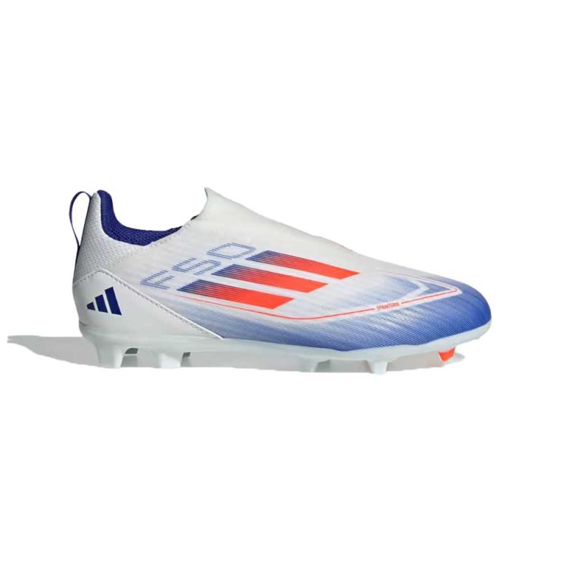 F50 League Laceless Multi Ground White IF1362 01 standard hover