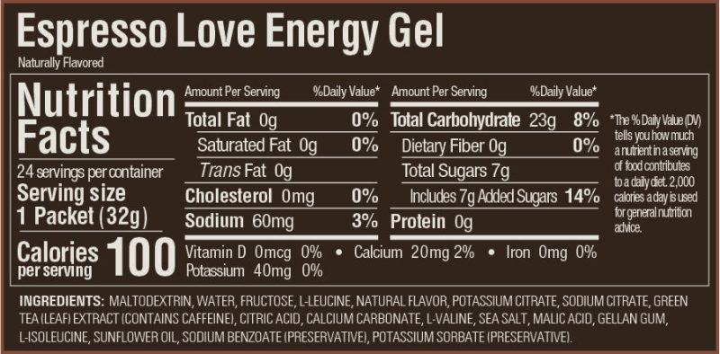 GU Espresso Love Energy Gel