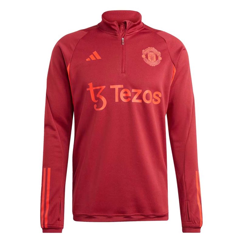 Manchester United Tiro 23 Training Top Red IA7277 01 laydown