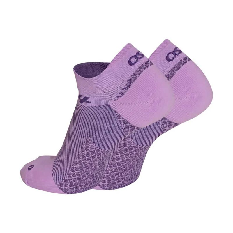 OS1st PlantarFasciitisPerformanceSocks noshow lavender 1