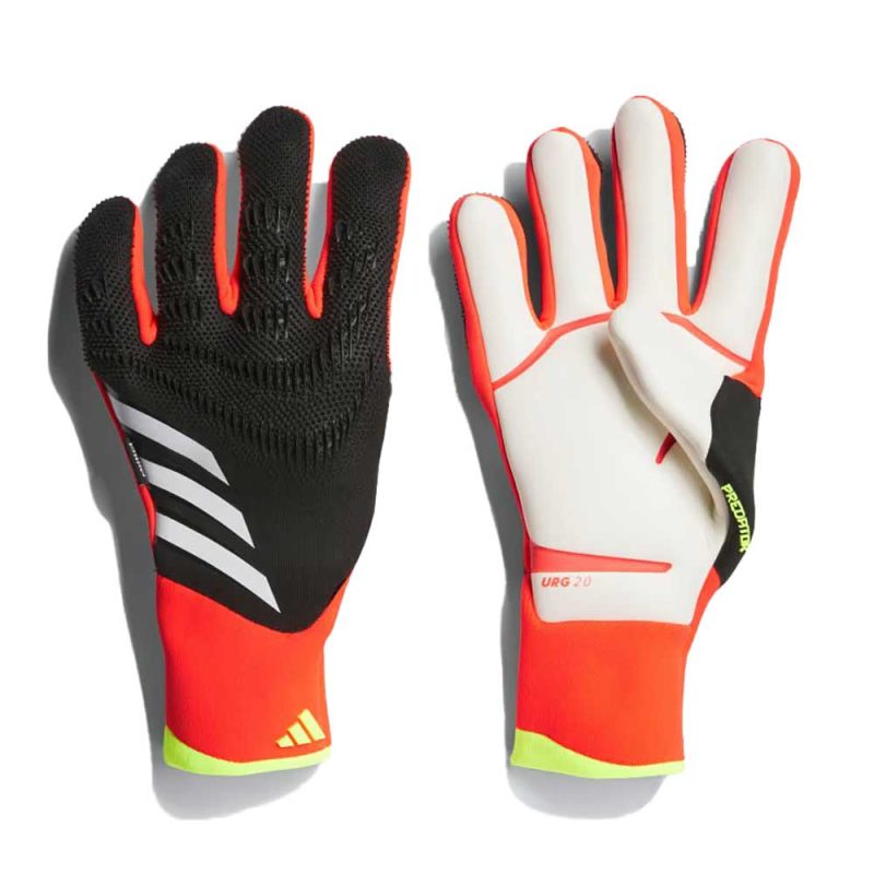 Predator Pro Fingersave Goalkeeper Gloves Black IQ4031 01 standard