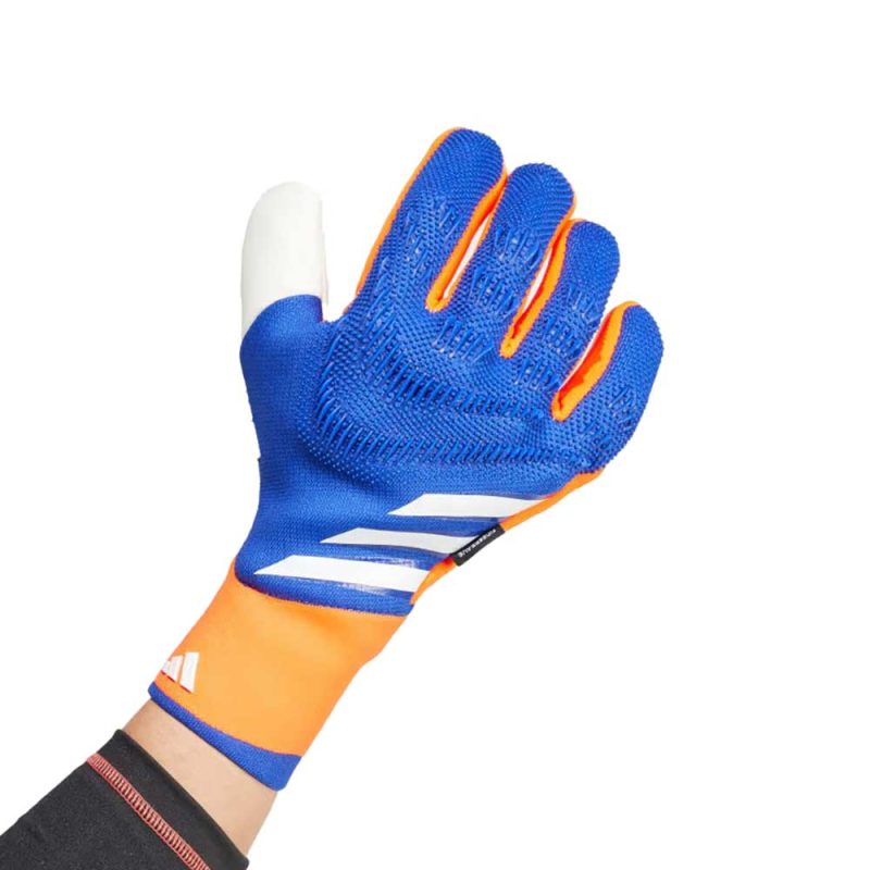 Predator Pro Fingersave Goalkeeper Gloves Blue IX3874 21 model