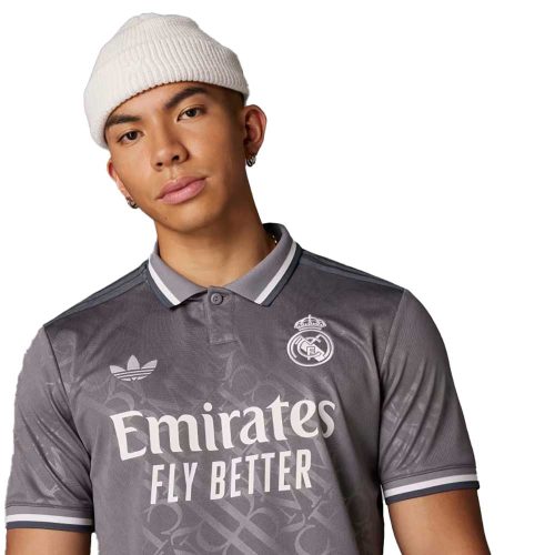 Real Madrid 24 25 Third Jersey Brown IY1763 HM4