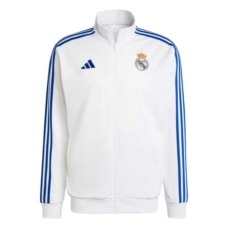 Real Madrid DNA Track Top White IT3804 01 laydown