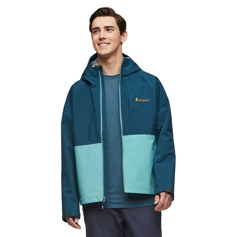 S24 M Cielo Rain Jacket Abyss and Coastal 3