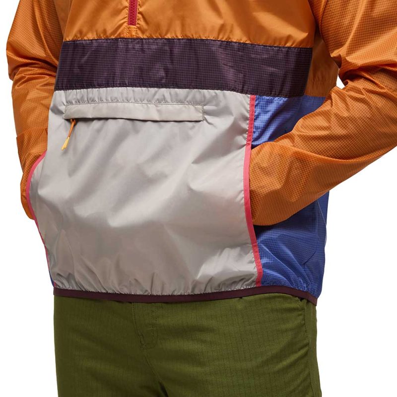 S24 M Teca Half Zip Windbreaker Sunrise 5