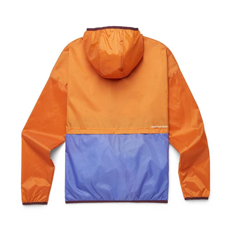 S24 M Teca Half Zip Windbreaker Sunrise B