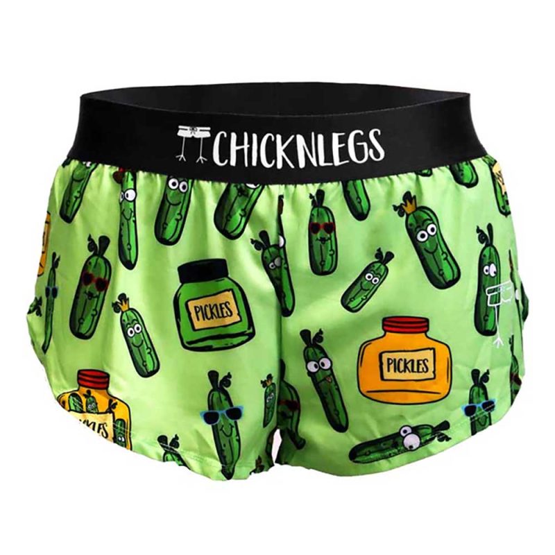 chicknlegs womens 1.5 inch pickle running shorts