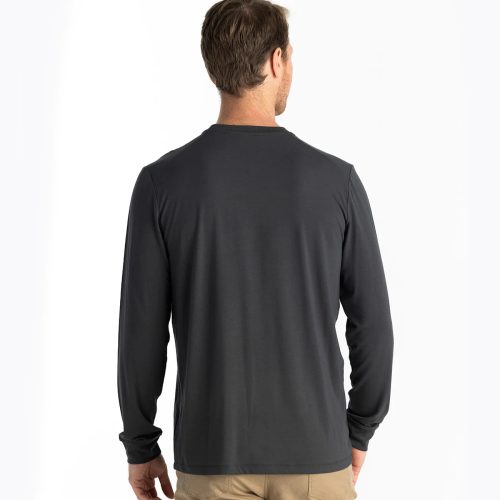 flex ls pocket tee black sand men 2