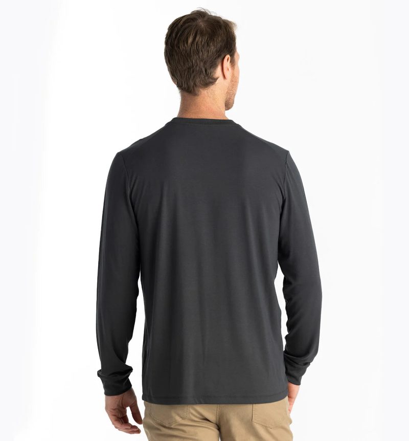 flex ls pocket tee black sand men 2