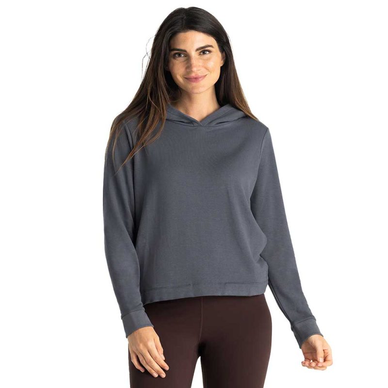 lw fleece cropped hoodie storm cloud women 1