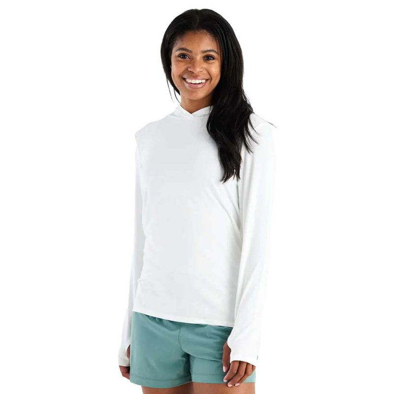 shade hoody ii bright white women 1